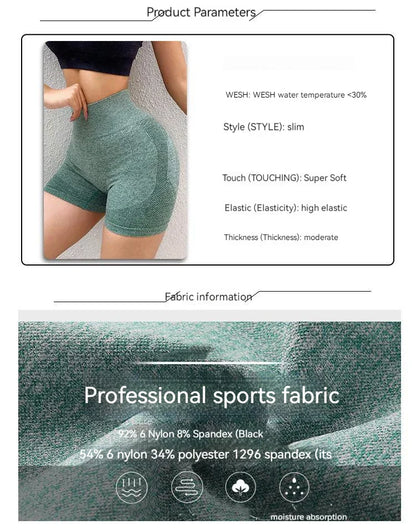 Sexy Booty Push Up Sport Yoga Shorts Women